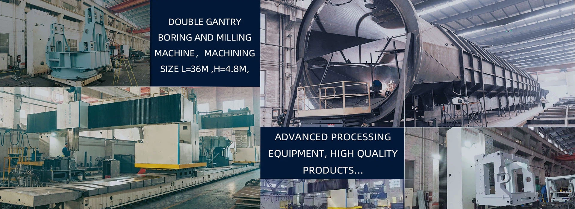 DOUBLE GANTRY BORING AND MILLING MACHINE